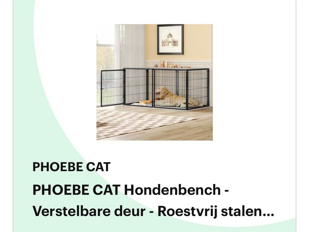 hondenbench, Ophalen, Nieuw