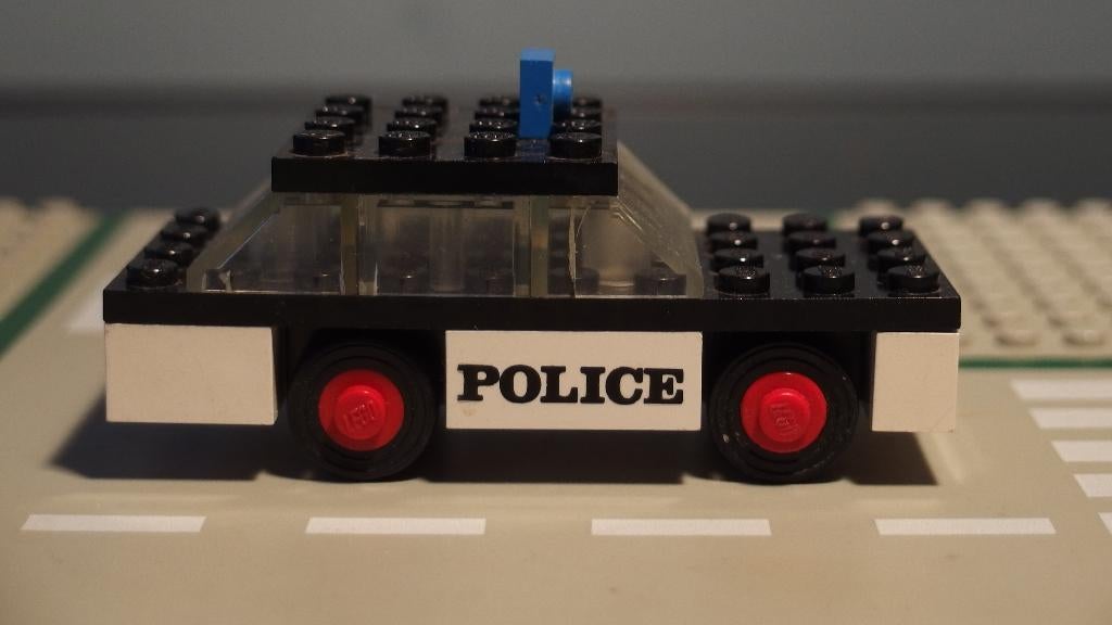 LEGO 611 Police Car/Politie Auto, Kinderen en Baby's, Speelgoed | Duplo en Lego, Gebruikt, Lego, Complete set, Ophalen of Verzenden