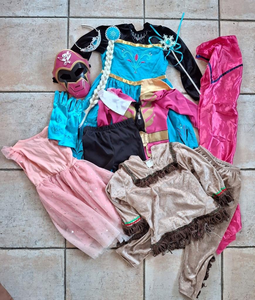DIVERSE CARNAVALSKLEDING VOOR KINDEREN, Ophalen of Verzenden, Gebruikt, Jongen of Meisje, Jurk of Rok