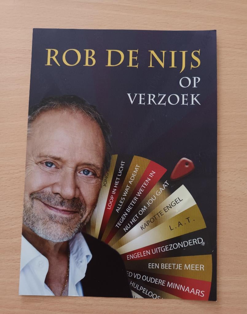 Flyers diverse artiesten, Ophalen of Verzenden, Zo goed als nieuw, Foto of Kaart