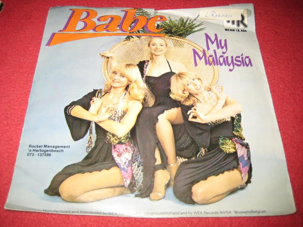 Babe: My Malaysia, Ophalen of Verzenden, Zo goed als nieuw, Pop, Single
