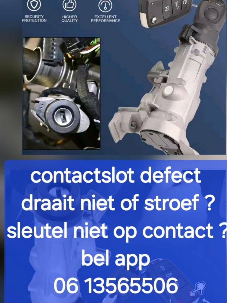 Contactslot reparatie Volkswagen mercedes ford transit enz, Ophalen, Nieuw, BMW