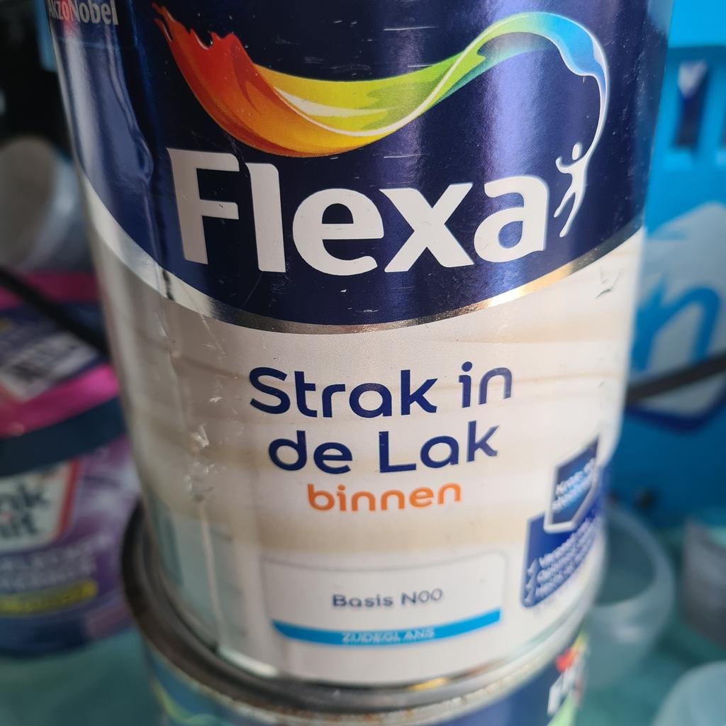 Flexa strak in de lak wintergroen, Ophalen of Verzenden