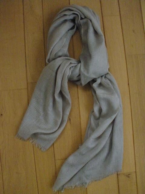 Sjaal beige grof - nieuw -, Ophalen of Verzenden, Nieuw, Maat 46/48 (XL) of groter, Sjaal