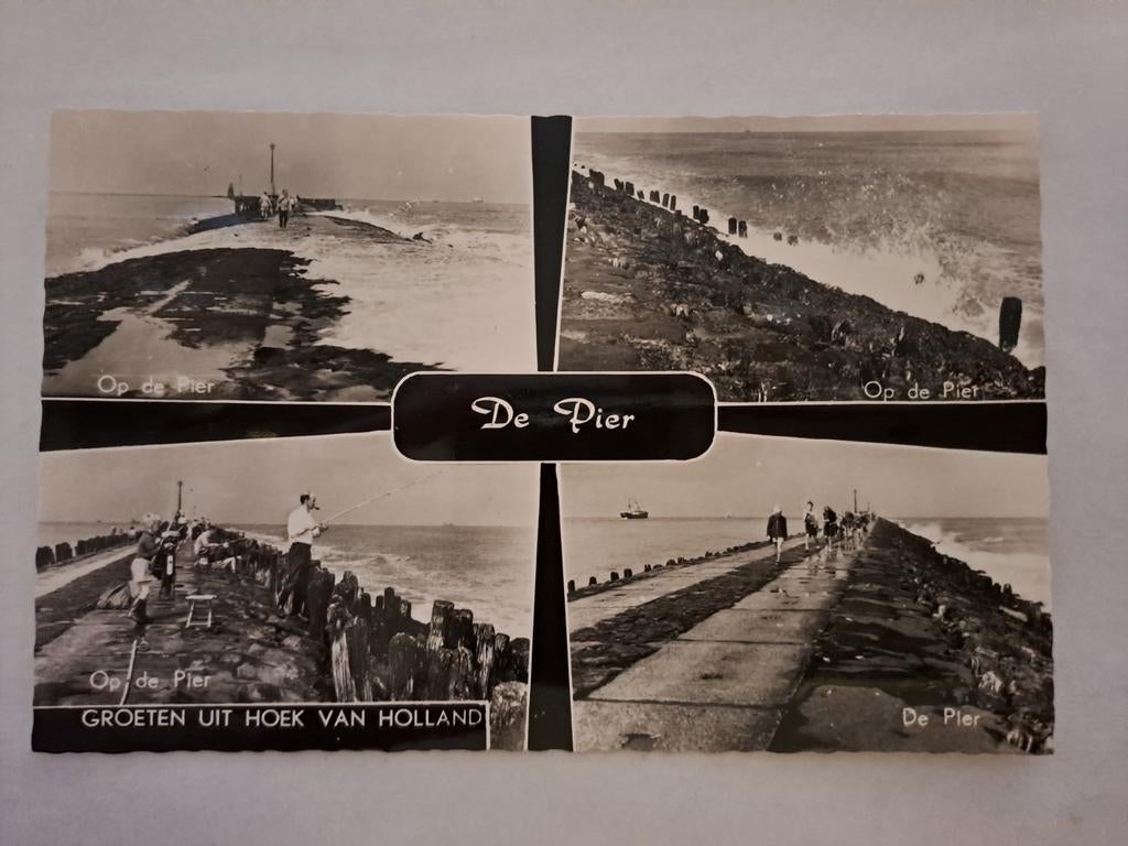 Hoek van Holland,  de pier, Ophalen of Verzenden, Voor 1920, Zuid-Holland