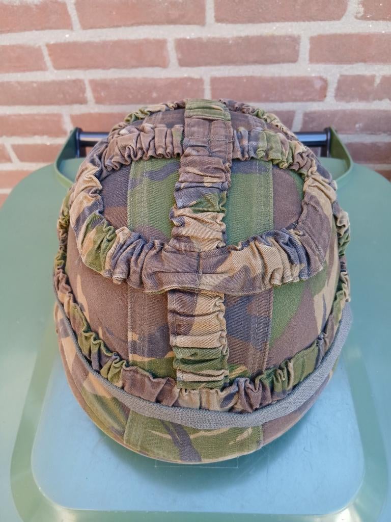 Originele defensiehelm, Ophalen of Verzenden, Landmacht, Nederland, Helm of Baret