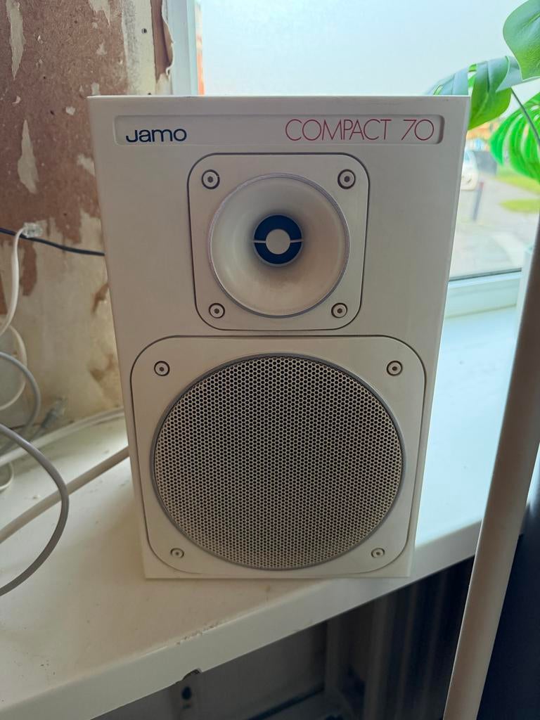 Jamo Compact 70 Speakers - Set van 2, Ophalen, Gebruikt, 60 tot 120 watt, Front, Rear of Stereo speakers