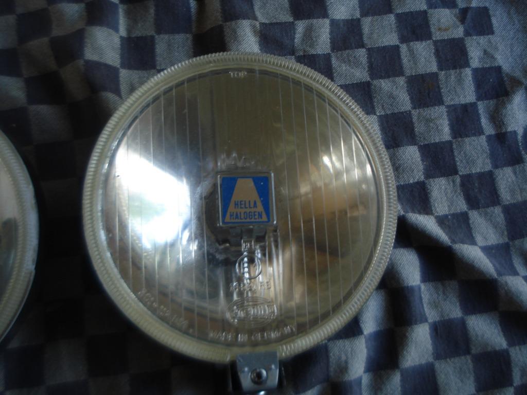 Oldtimer 2 Hella verstralers type 160 diameter 16 cm, Auto-onderdelen, Verlichting, Verzenden, Gebruikt