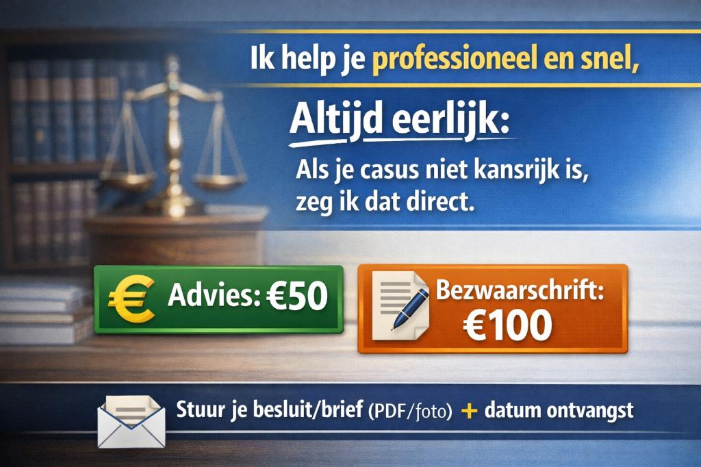 Bezwaarschrift opstellen of juridisch advies nodig?, Diensten en Vakmensen, Juristen en Notarissen, Privaatrecht