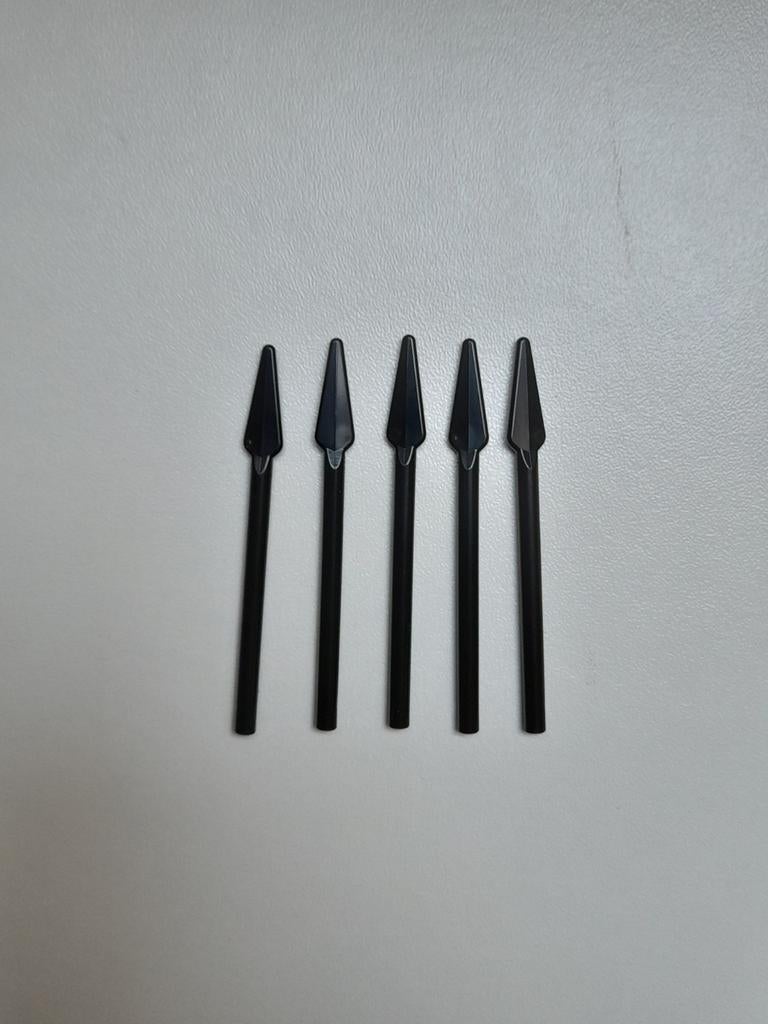 Lego 5 Zwarte Speren, Ophalen of Verzenden, Zo goed als nieuw