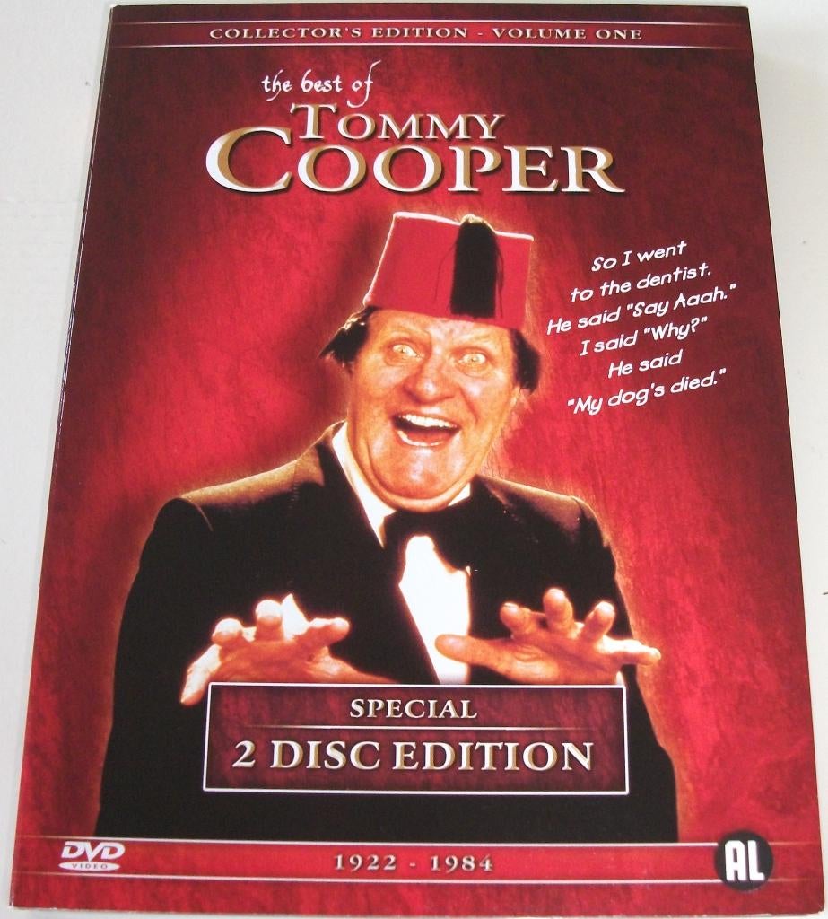 Dvd *** TOMMY COOPER *** The Best of Tommy Cooper 1, Alle leeftijden, Ophalen of Verzenden, Zo goed als nieuw, Stand-up of Theatershow