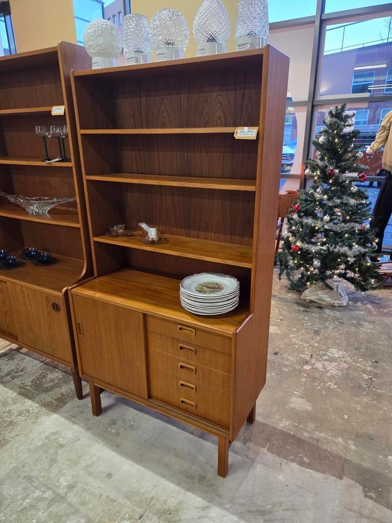 Vintage Mid-Century kast uit Zweden teak, Ophalen, Gebruikt, 50 tot 100 cm, X