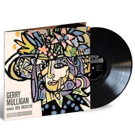 Gerry Mulligan Meets Ben Webster (Acoustic Sounds) LP, Ophalen of Verzenden, Zo goed als nieuw, 12 inch