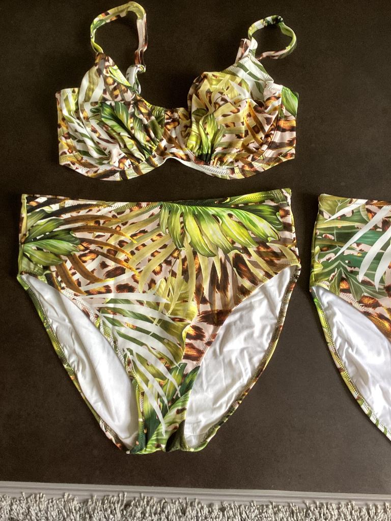 Bikini Fantasie Kabini Oasis met 2 slips: 75G/L/XL, Ophalen, Overige kleuren, Fantasie, Nieuw