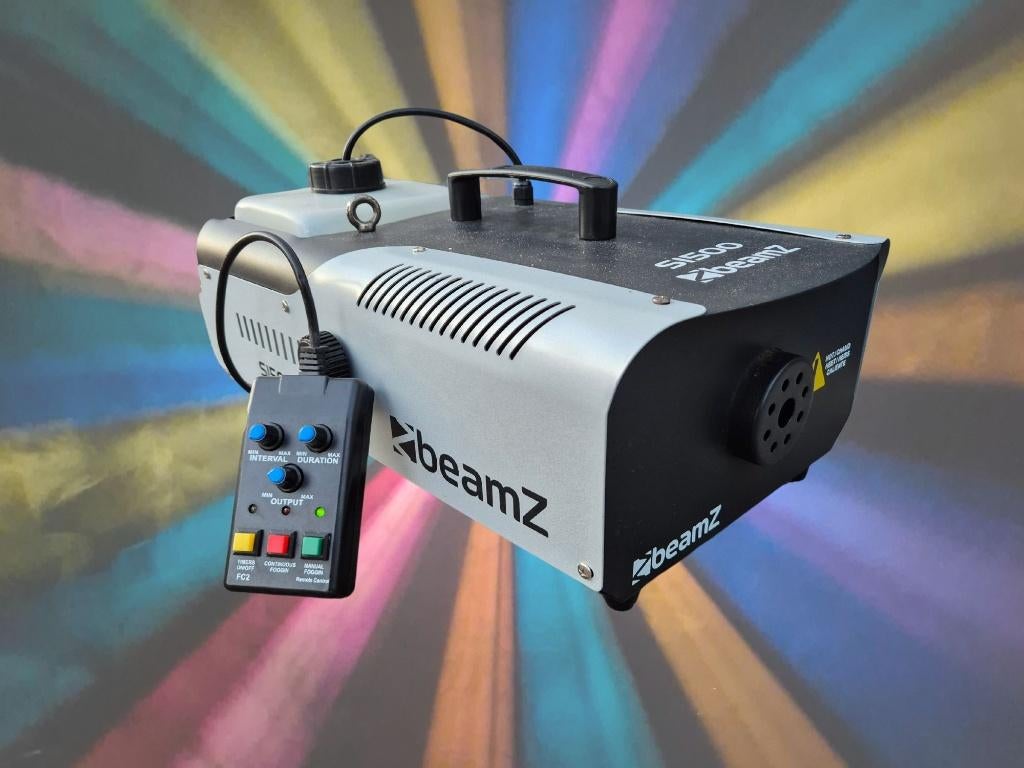 Rookmachine huren Meppel 1500W incl volle tank rookvloeistof, Hobby en Vrije tijd, Ophalen, Nieuw, Overige