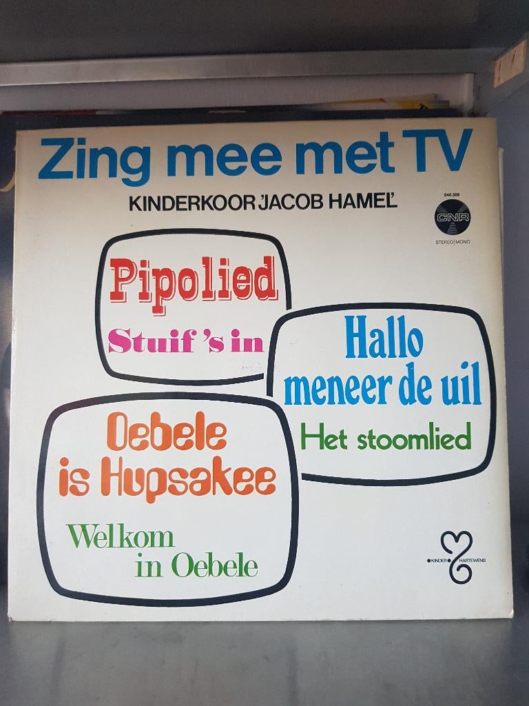 Zing mee met tv kinderkoor Jacob Hamel (Z234-145), Cd's en Dvd's, Vinyl | Kinderen en Jeugd, Ophalen of Verzenden, Zo goed als nieuw