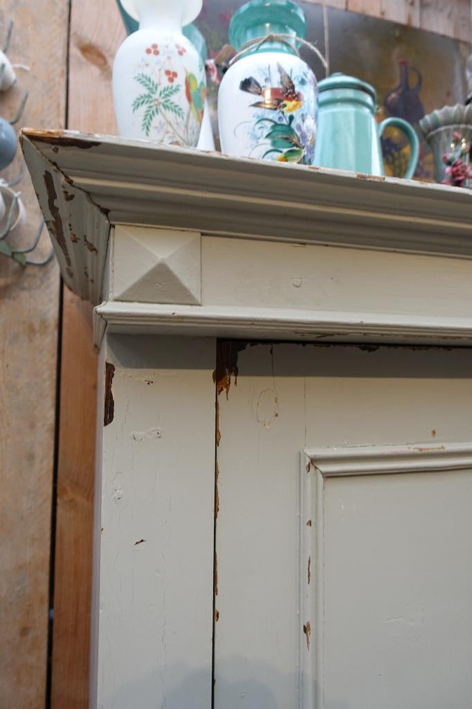Sleetse brocante 1 deurs  kast, Ophalen