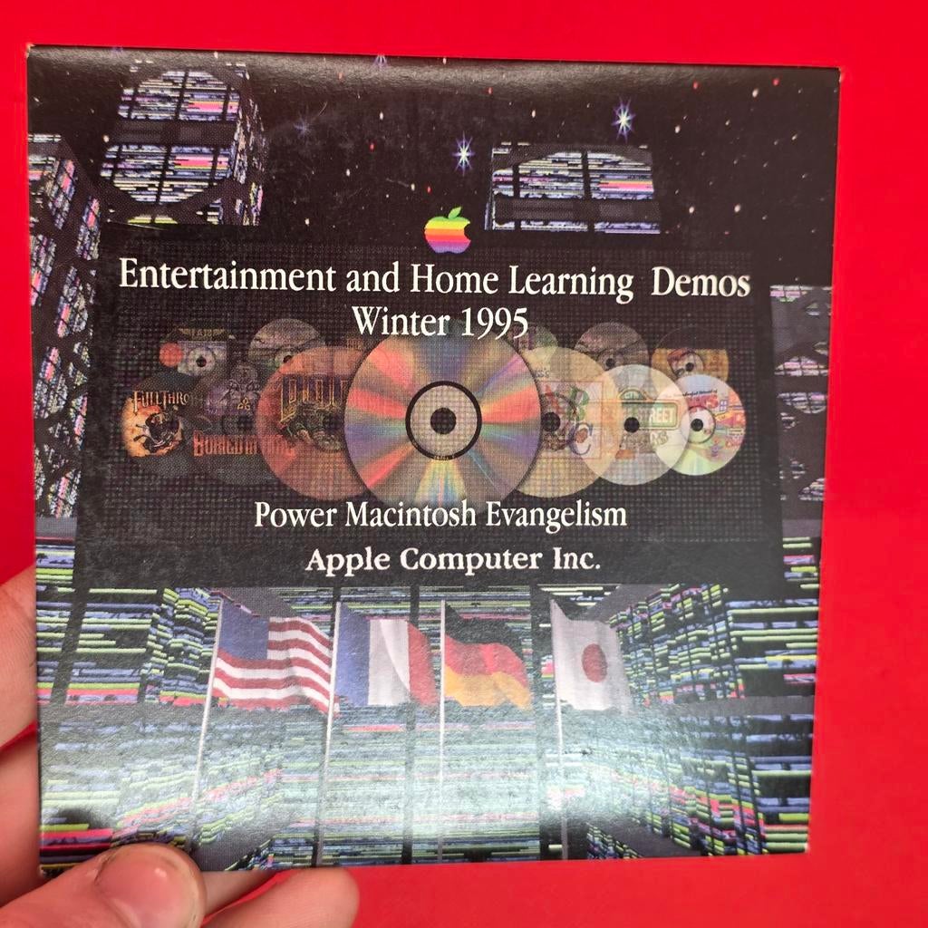 Apple Macintosh Entertainment Home Learning Demo CD Winter, Computers en Software, Ophalen of Verzenden, Gebruikt, MacOS
