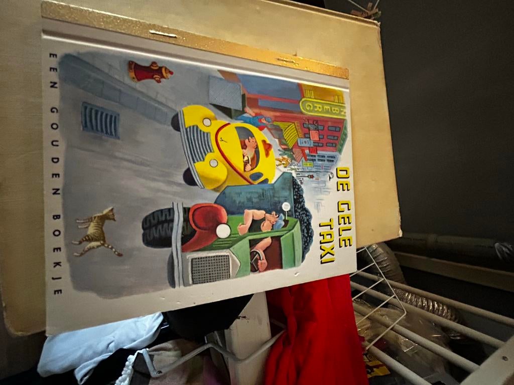 Gouden Boekje: De Gele Taxi, Gelezen, Fictie algemeen, Jongen of Meisje, 4 jaar