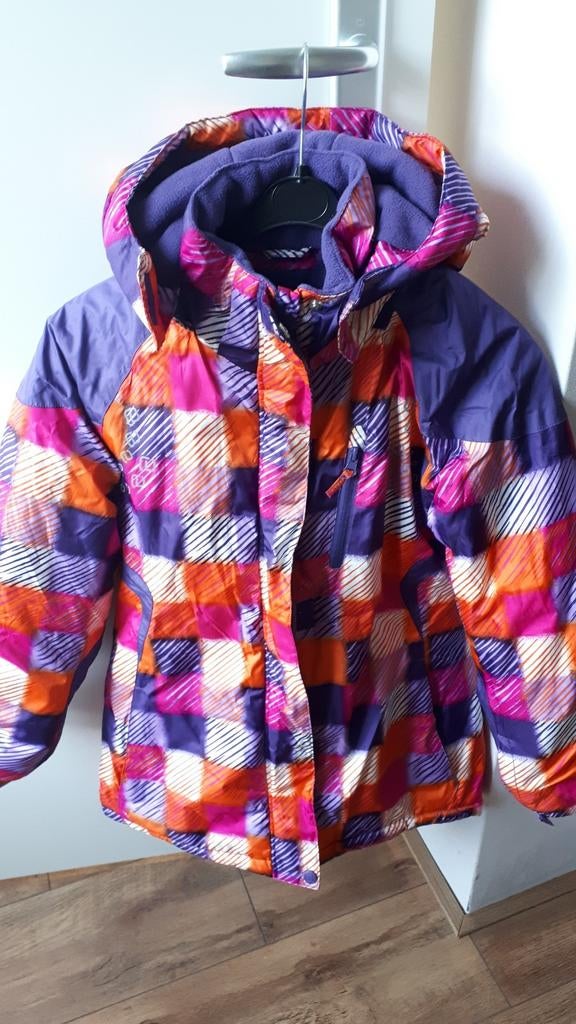 Mt 152, warme meisjes winterjas, z.g.a.n., Kinderen en Baby's, Kinderkleding | Maat 152, Ophalen of Verzenden, Zo goed als nieuw