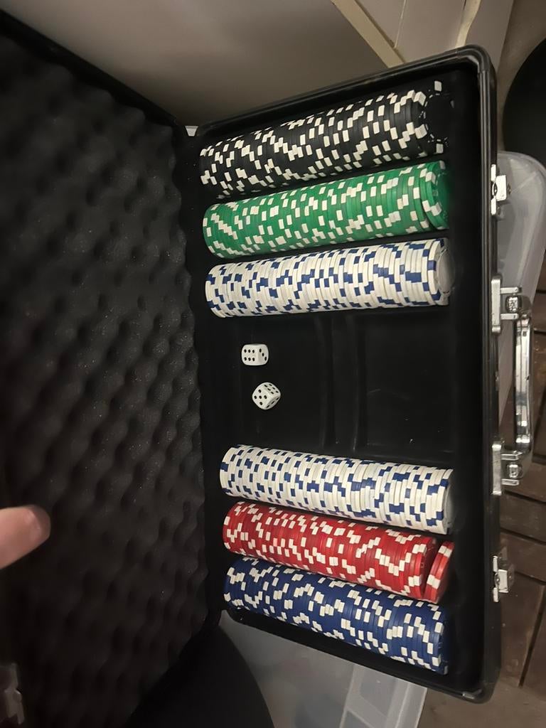 Pokerkoffer, Ophalen of Verzenden, Zo goed als nieuw