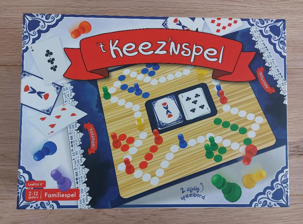 Keezenspel  , Hobby en Vrije tijd, Ophalen of Verzenden, Zo goed als nieuw