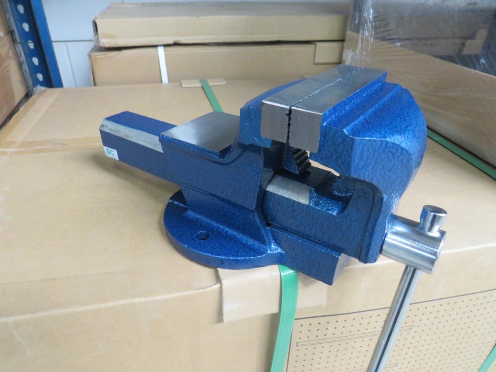 Bankschroef Werkbankklem met pijpklem 125mm, Ophalen of Verzenden, Nieuw