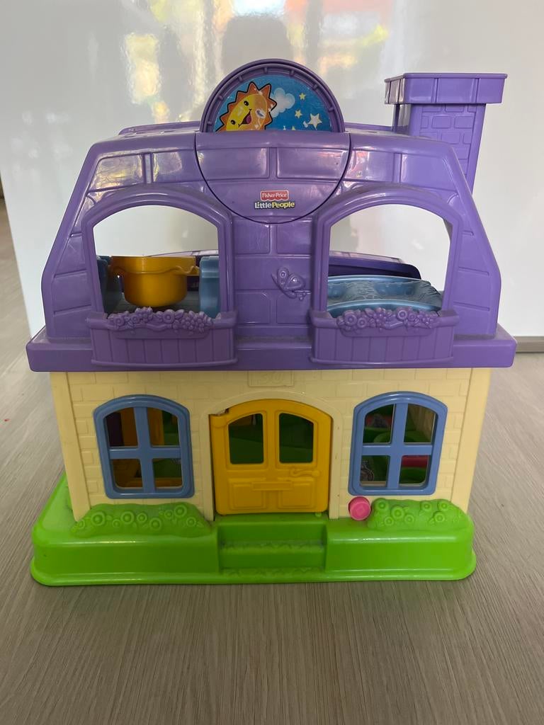Fisher Price Little People Speelgoedhuis, Ophalen of Verzenden, Gebruikt, Poppenhuis