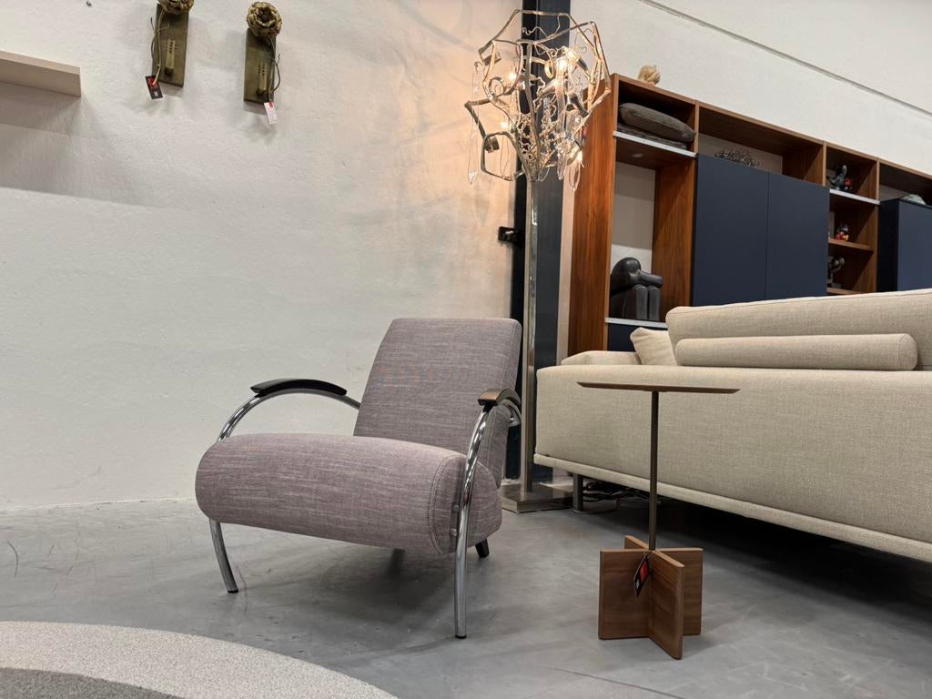 Nieuw Gelderland 5470 Fauteuil Sunniva stof design stoel, Huis en Inrichting, Fauteuils, 75 tot 100 cm, Gelderland, Stof, 50 tot 75 cm