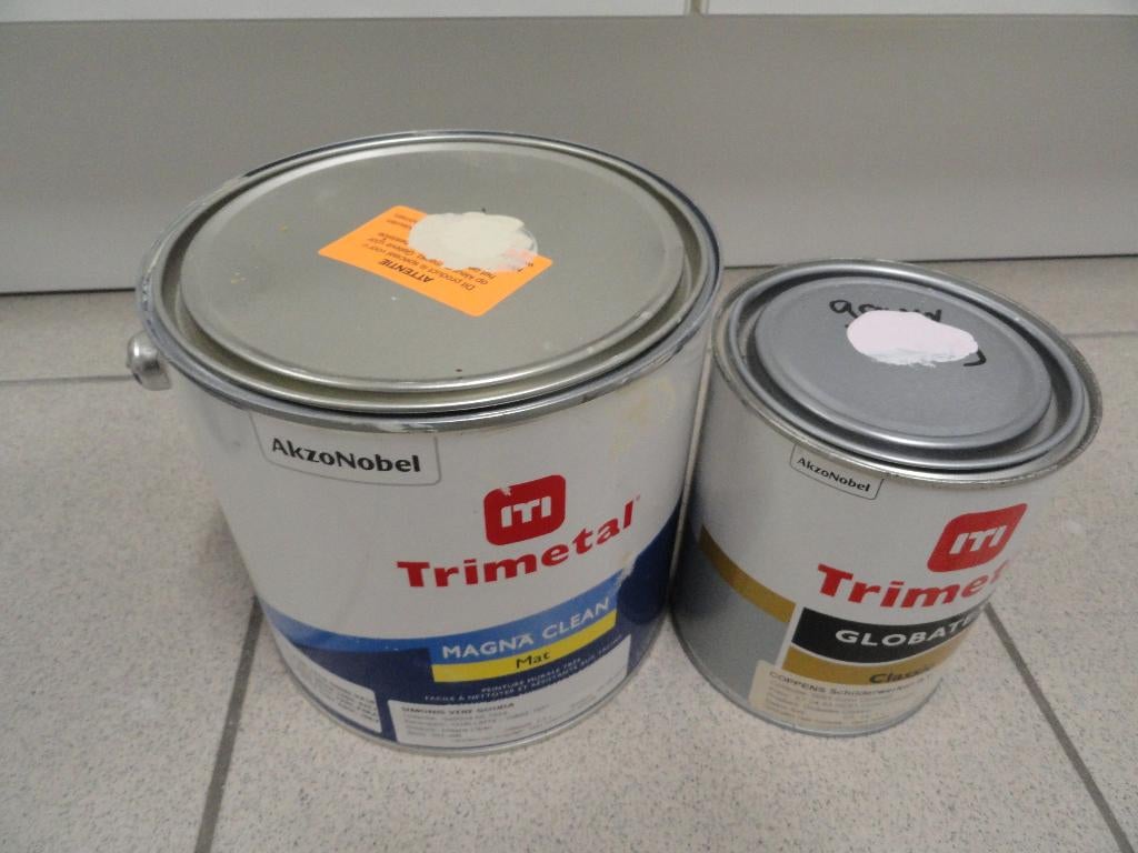 TRIMETAL LATEX MUURVERF DIVERSE KLEUREN, Overige kleuren, Nieuw, Ophalen of Verzenden, Verf
