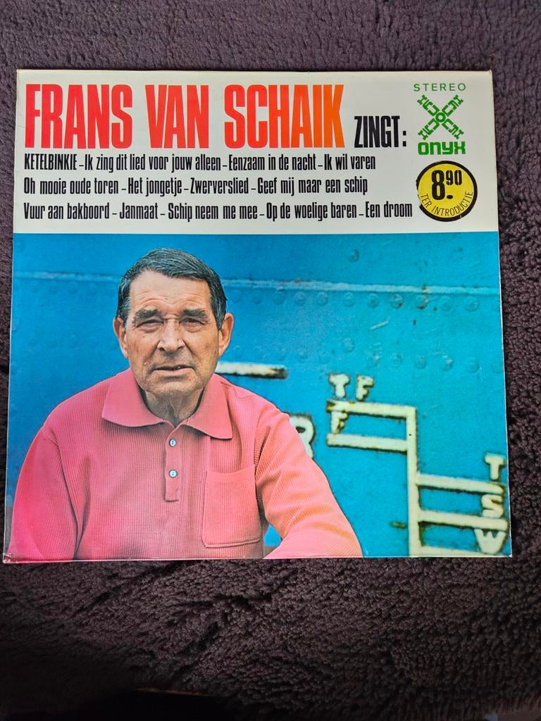 Lp vinyl Frans van Schaik, Ophalen of Verzenden, Gebruikt, 12 inch