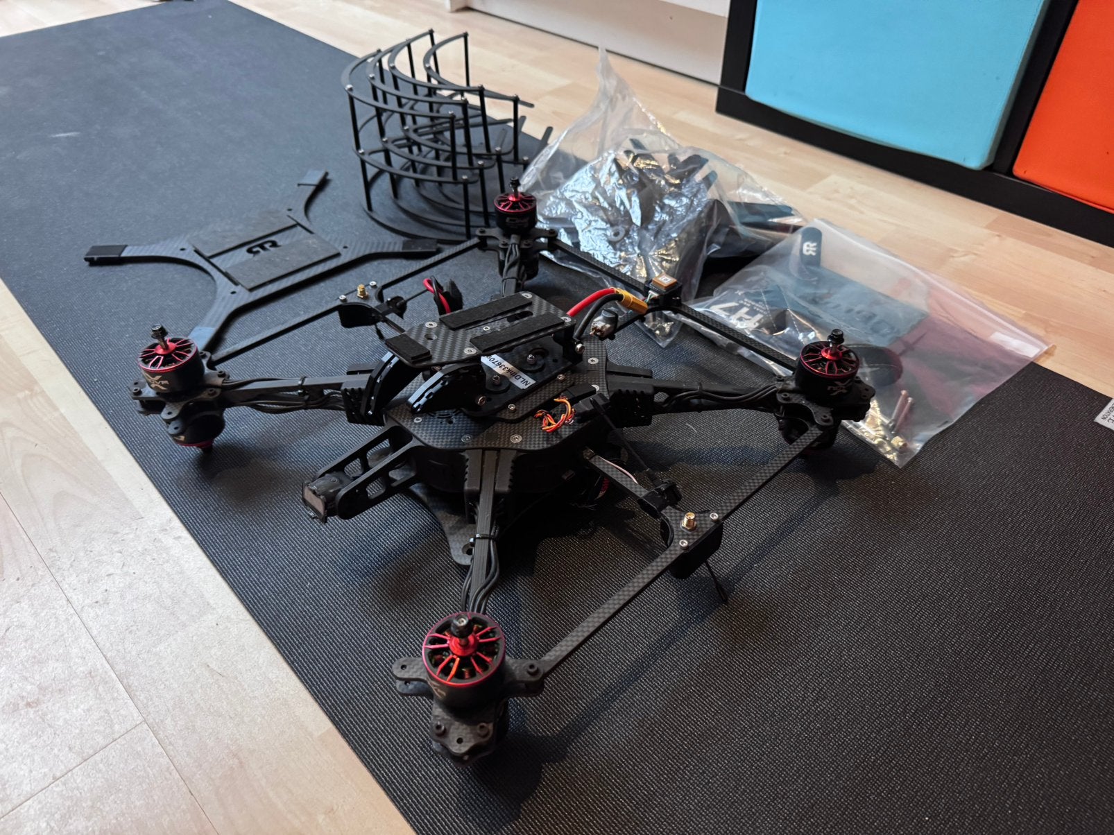 RRFPV Predator 9 inch x8 cinelifter, Ophalen of Verzenden, Zo goed als nieuw