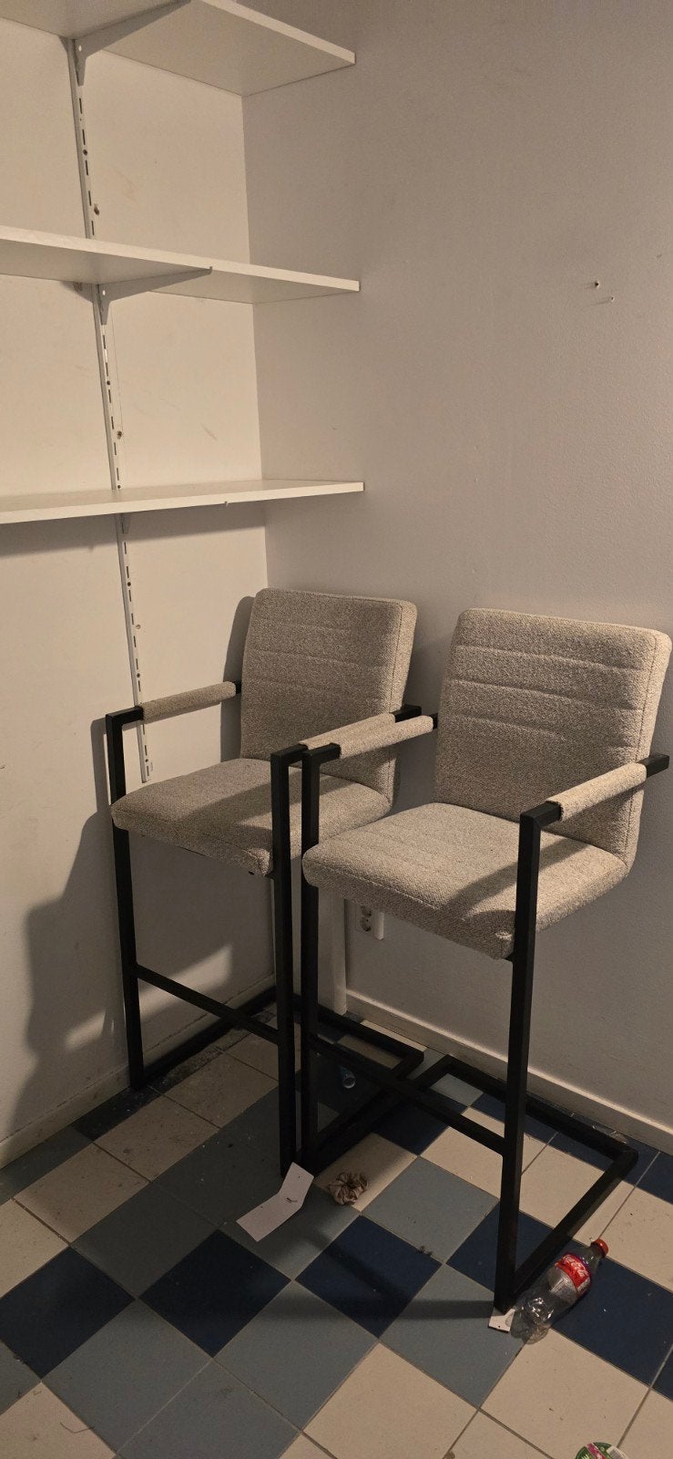 Nieuwe barkrukken, Huis en Inrichting, Barkrukken, 2 krukken, Ophalen, Nieuw, 60 tot 90 cm