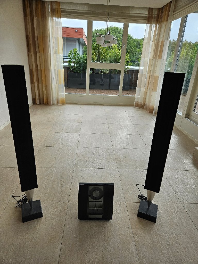 Bang & Olufsen Beo Ouverture 2636 met BeoLab 8000 speakers, Ophalen, Gebruikt, Cassettedeck, Losse componenten