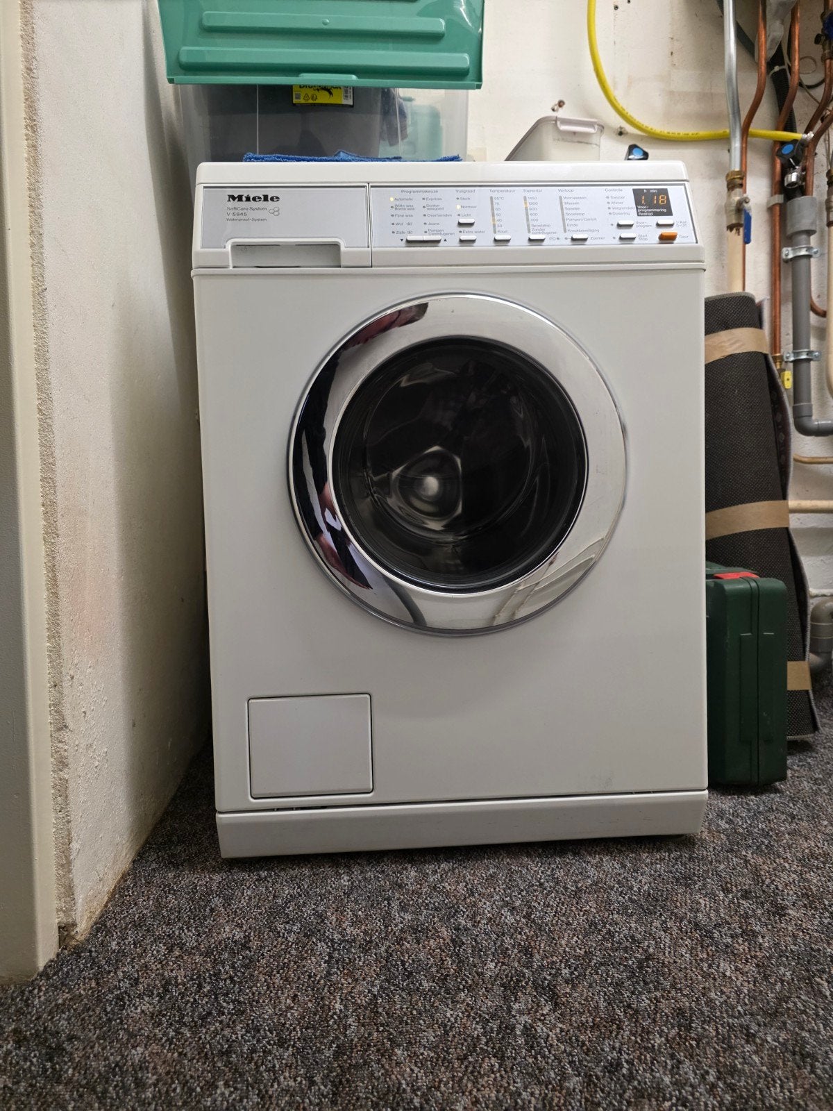 Nette Miele SoftCare 7kg wasmachine A ++, Witgoed en Apparatuur, Wasmachines, Ophalen, 6 tot 8 kg, Minder dan 85 cm, Voorlader