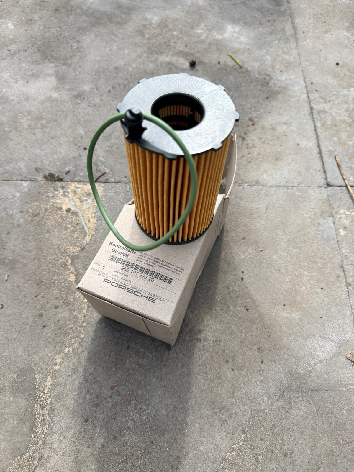 Origineel Porsche oliefilter Cayenne 958 – nieuw, Ophalen of Verzenden, Nieuw, Porsche