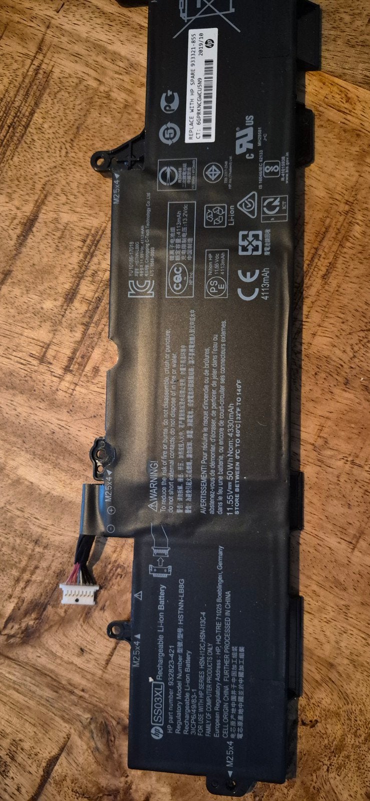 HP EliteBook 840 G6 SS03XL Laptop Accu - Origineel, Computers en Software, Ophalen of Verzenden, Zo goed als nieuw, HP