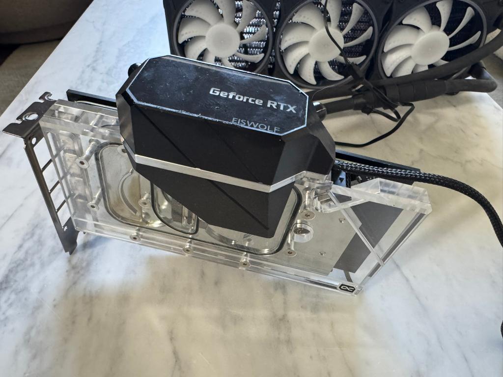 Nvidia RTX 3080 Ti FE + Alphacool Eiswolf 360 AIO, Computers en Software, Videokaarten, Gebruikt, PCI-Express 4, Ophalen of Verzenden