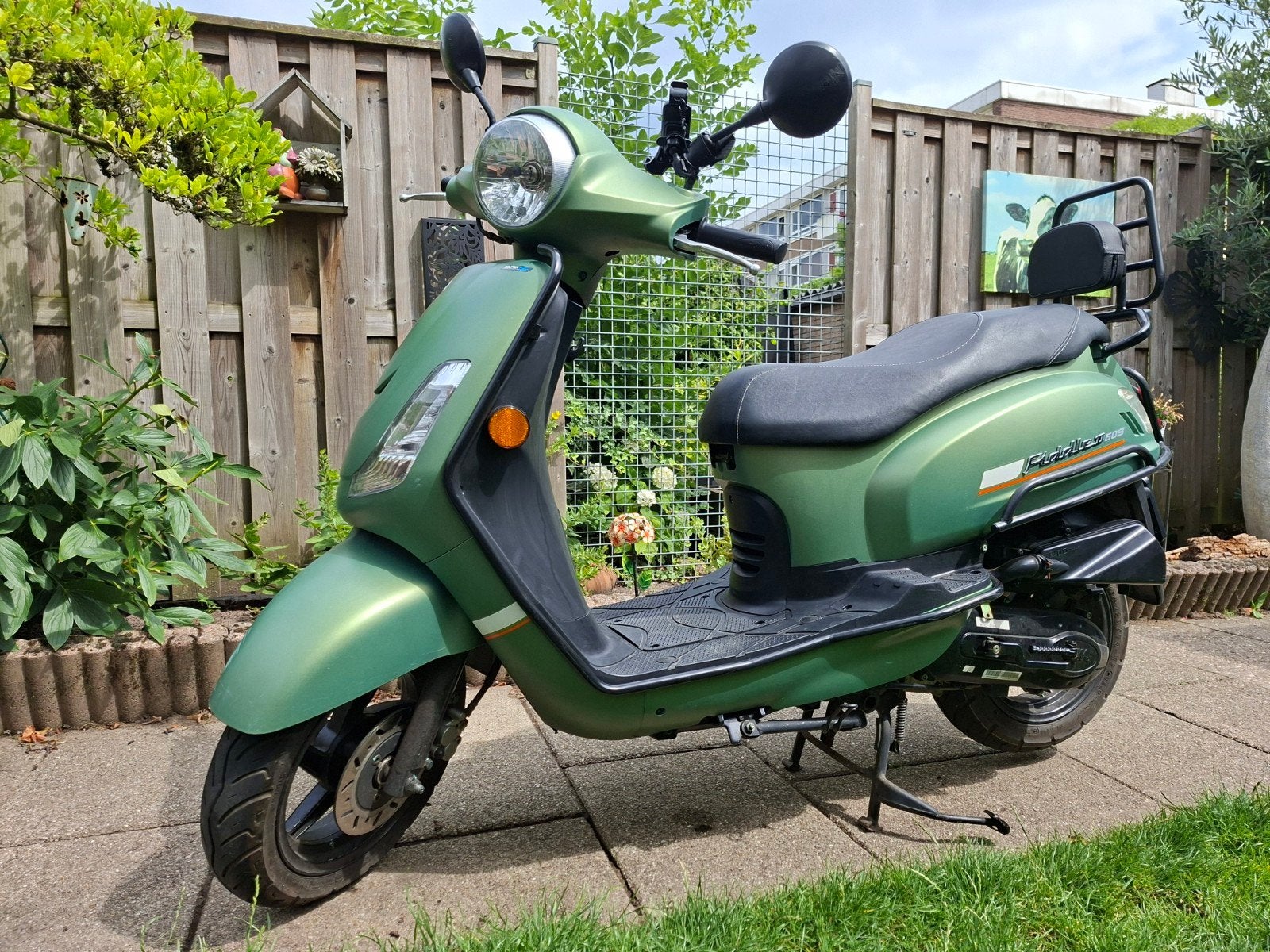 Sym Fiddle II scooter - Groen - Inclusief sloten, Ophalen, Gebruikt, SYM, Benzine