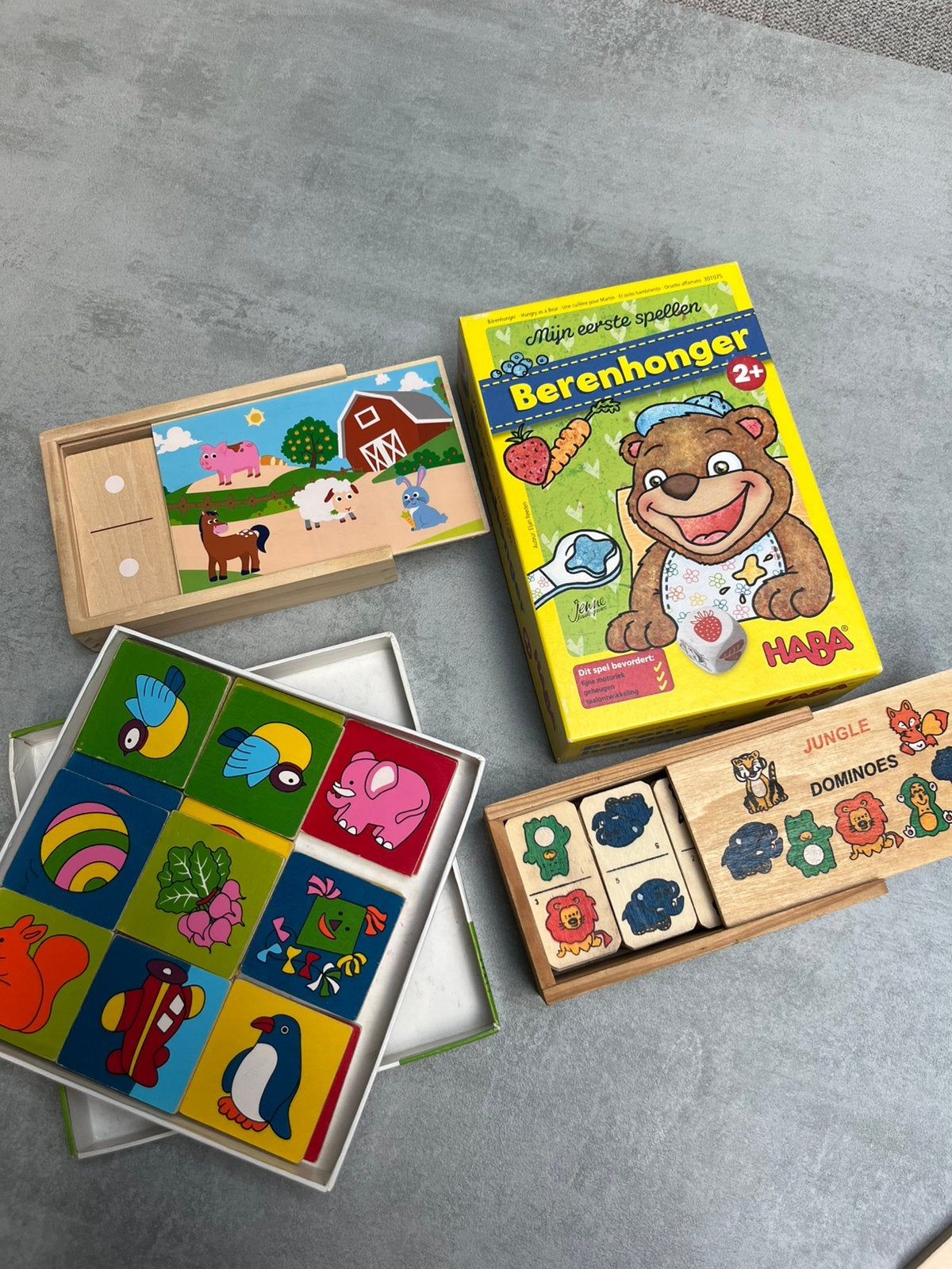 Diverse spellen, Ophalen, Gebruikt