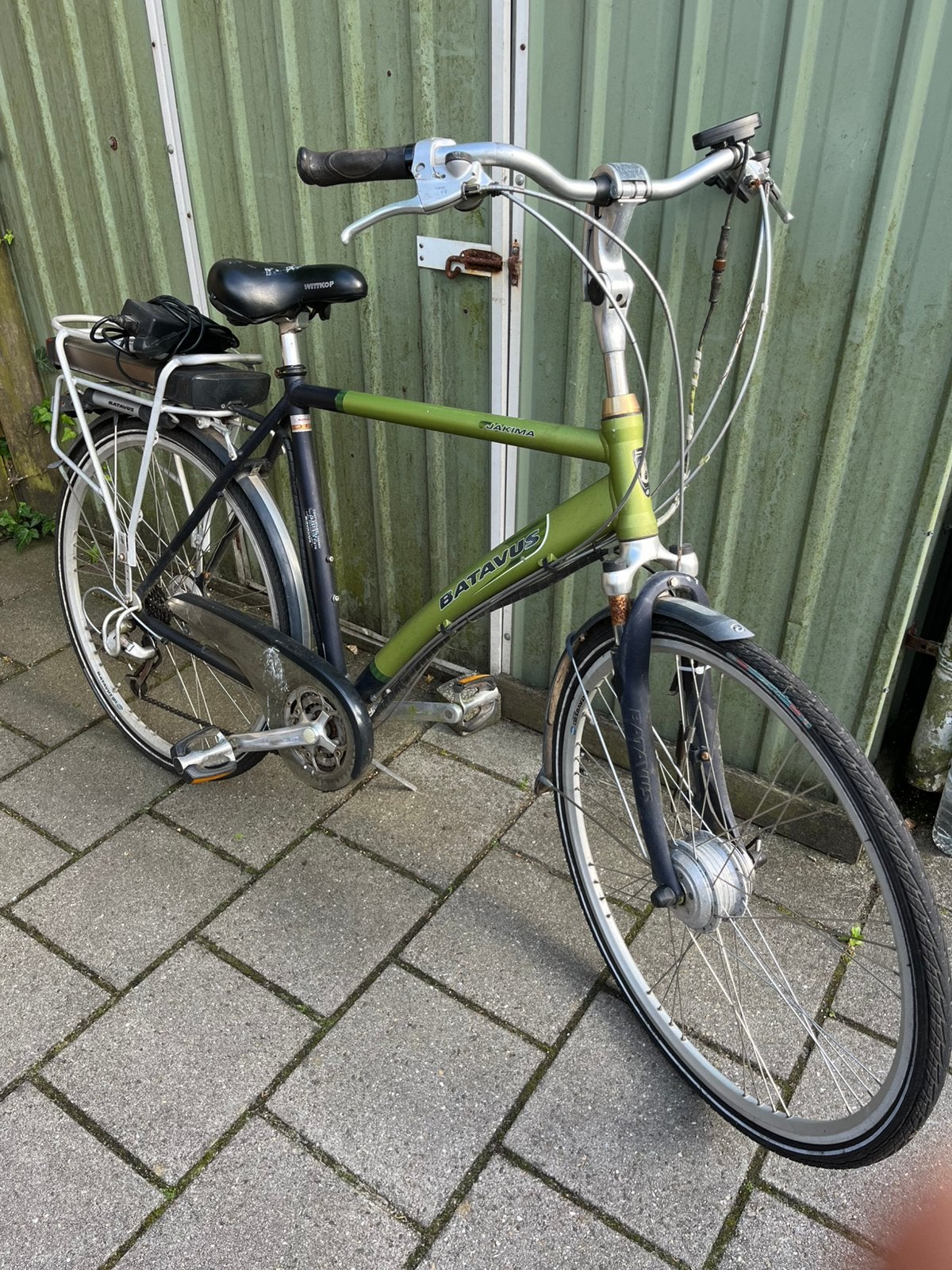 Oude elektrische fiets, Ophalen, Gebruikt, Overige merken