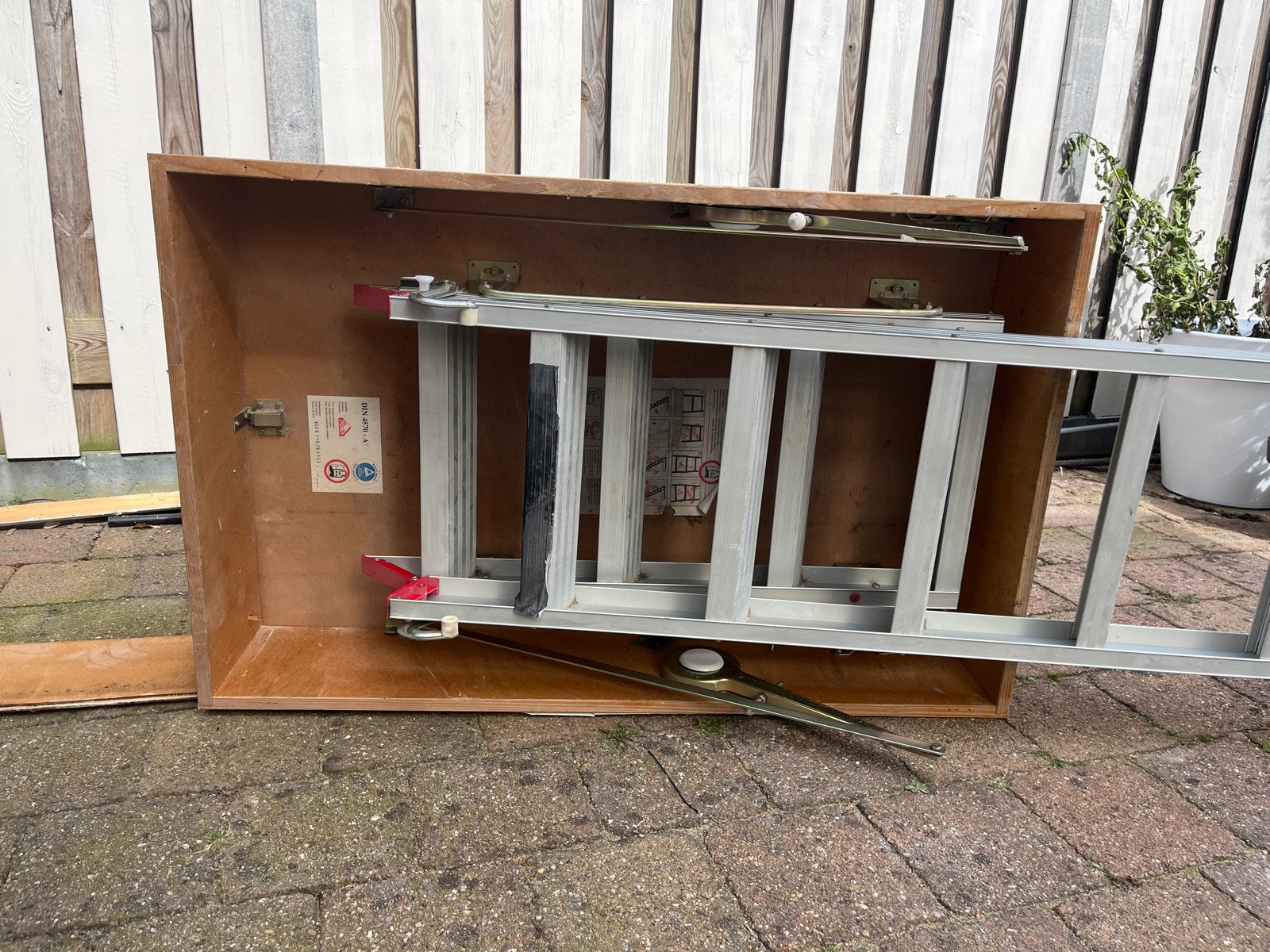 Vlizotrap 109 cm x 69 cm - Robuust en Opvouwbaar, Ophalen, Gebruikt, Trap, Opvouwbaar of Inschuifbaar