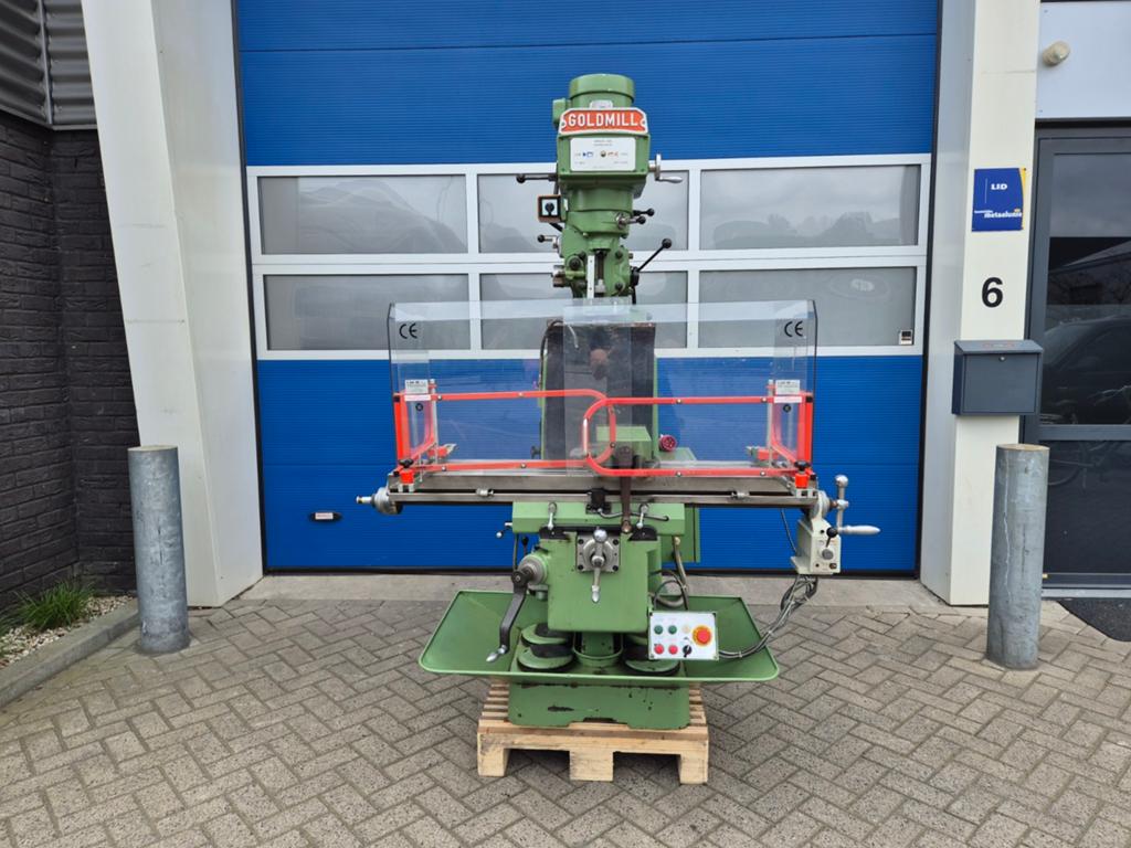 GOLDMILL 3-VS Freesbank Compleet 380V Rohm machineklem!, Gebruikt, Info@bolkmachinehandel.nl, GOLDMILL, Ophalen of Verzenden