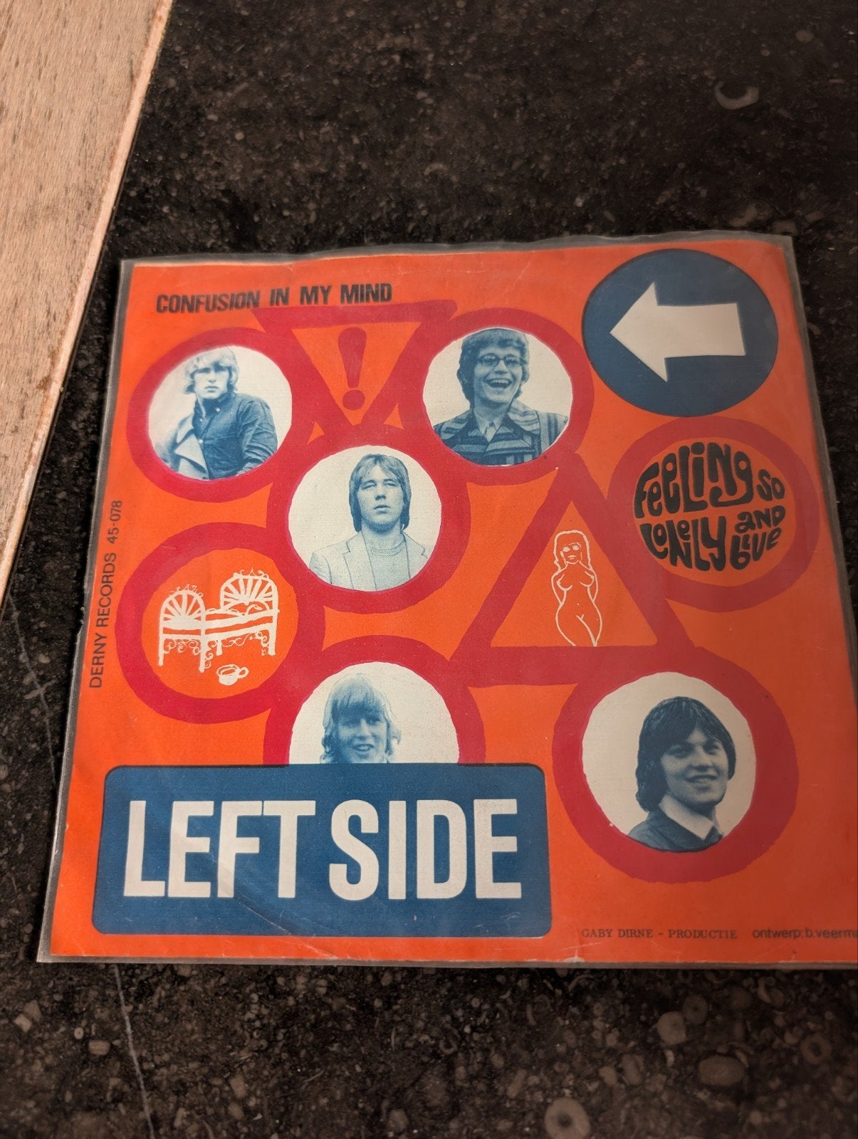 Left Side - Confusion in my mind, Cd's en Dvd's, Ophalen of Verzenden, Zo goed als nieuw, Pop