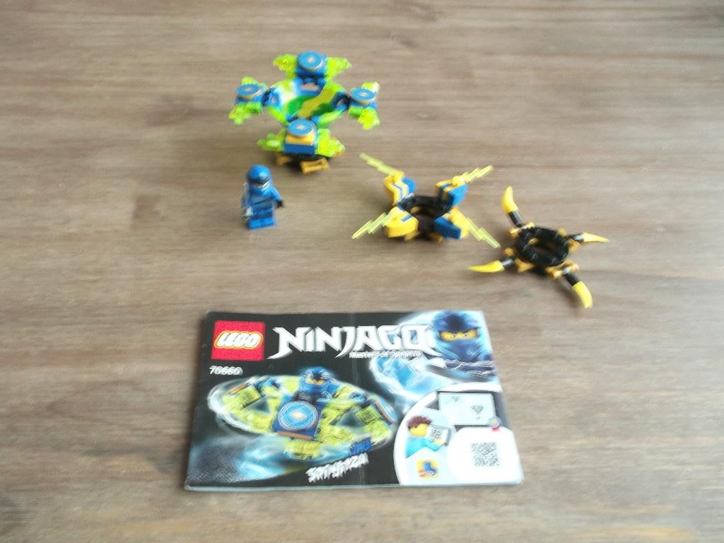 lego ninjago 70660 spinjitzu jay (2019), Gebruikt, Lego, Ophalen of Verzenden, Complete set