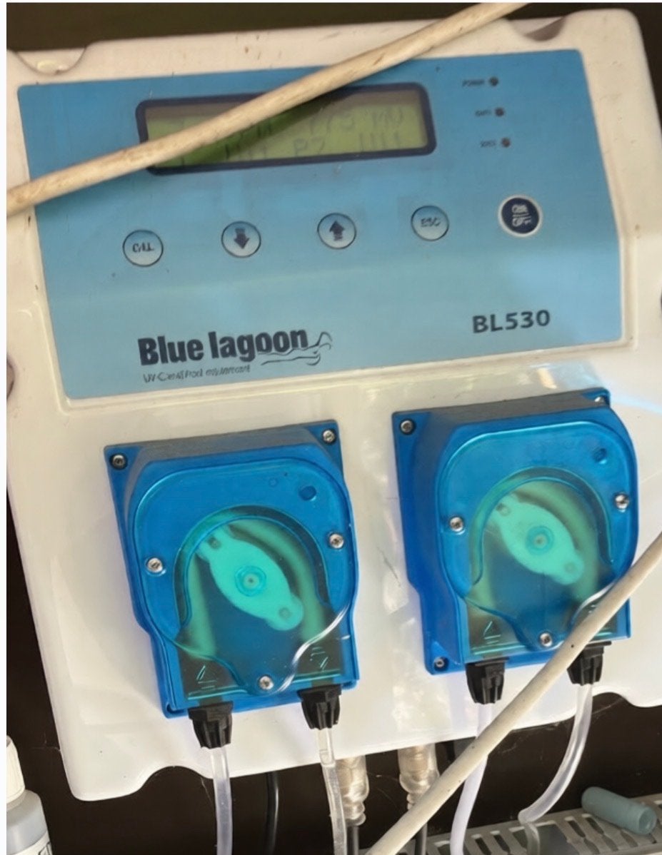 Blue Lagoon BL530 Zwembad Doseersysteem, Tuin en Terras, Zwembad-toebehoren, Ophalen of Verzenden, Gebruikt, Overige typen