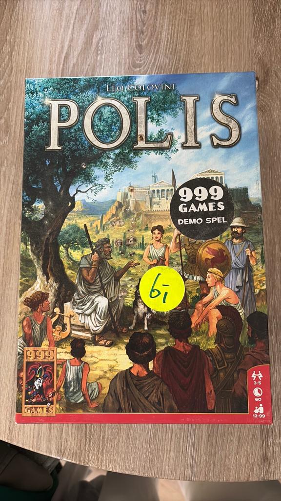 Polis: Het Democratische Spel - Strategisch Bordspel, Hobby en Vrije tijd, Gezelschapsspellen | Bordspellen, Gebruikt, Drie of vier spelers