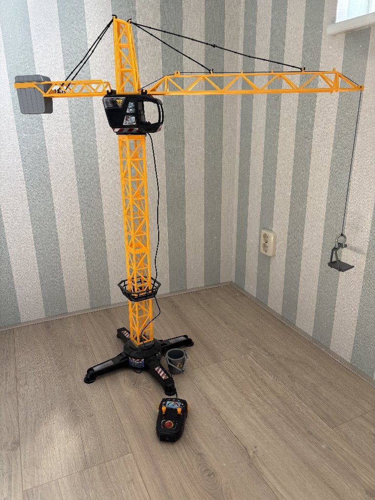 Dickie Toys Giant Hijskraan 100 cm met afstandsbediening, Ophalen, Gebruikt, Jongen of Meisje