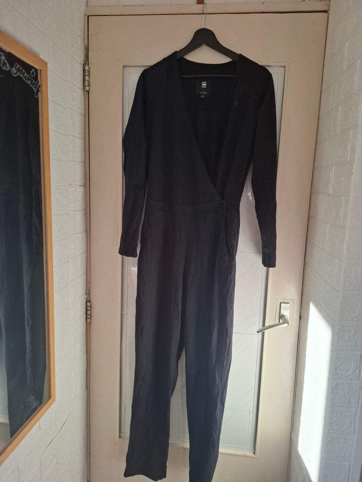 G-Star RAW jumpsuit zwart maat M, Kleding | Dames, Maat 38/40 (M), Zwart, Ophalen of Verzenden, Zo goed als nieuw