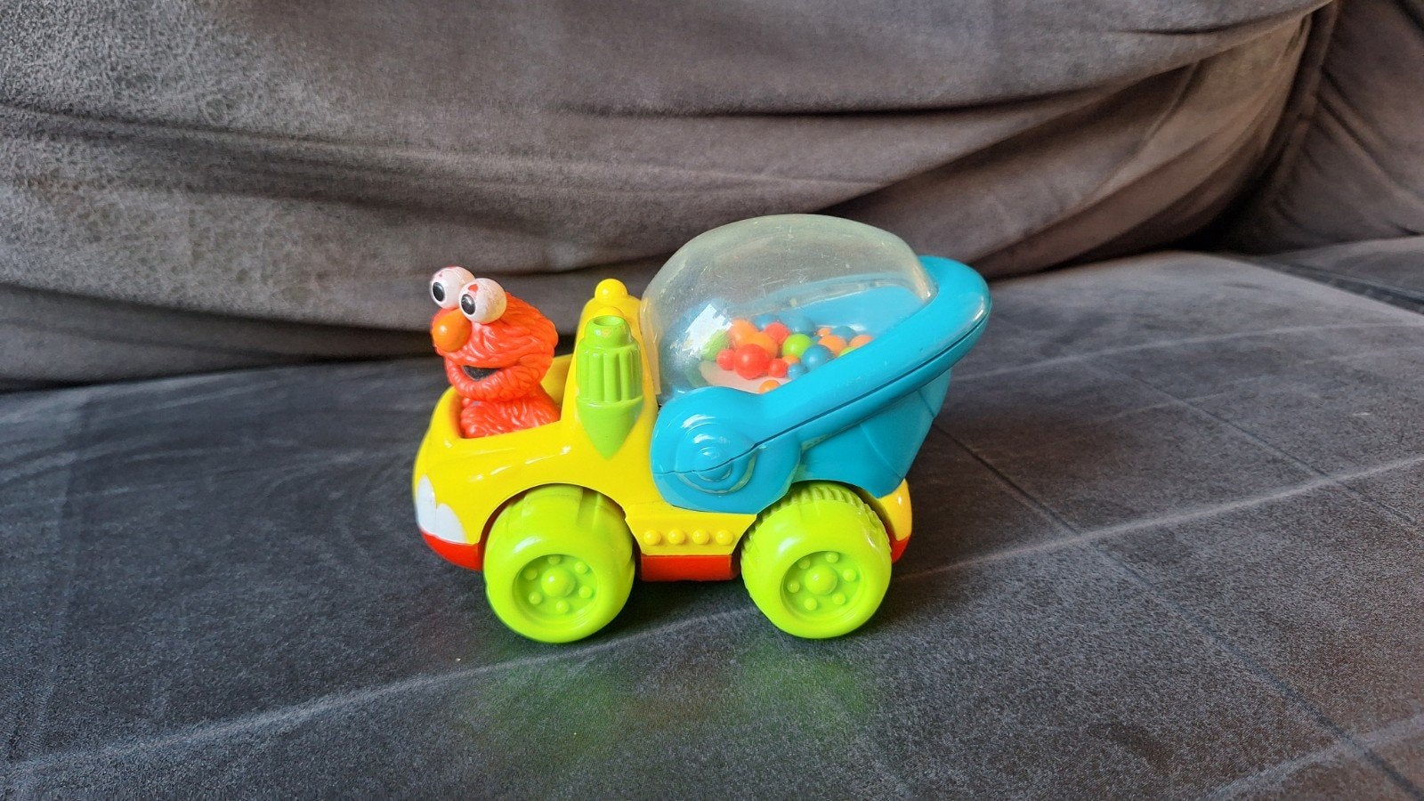 Vintage Tyco Sesame Street Elmo Pop-Up Auto (1998), Ophalen of Verzenden, Gebruikt